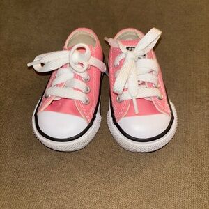Adorable baby Converse sneakers